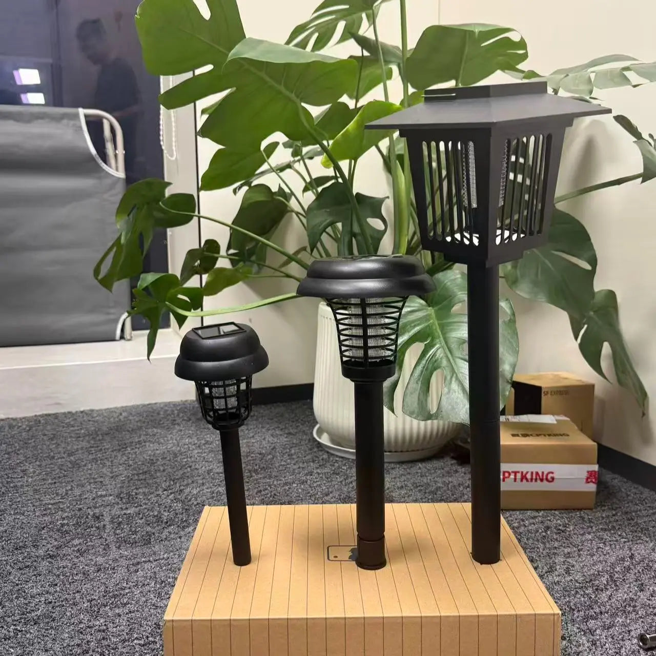 ✨Summer Limited-Time Offer & Limited-Time 50% Off✨🚫🦟Solar Mosquito Zapper Lamp Stake