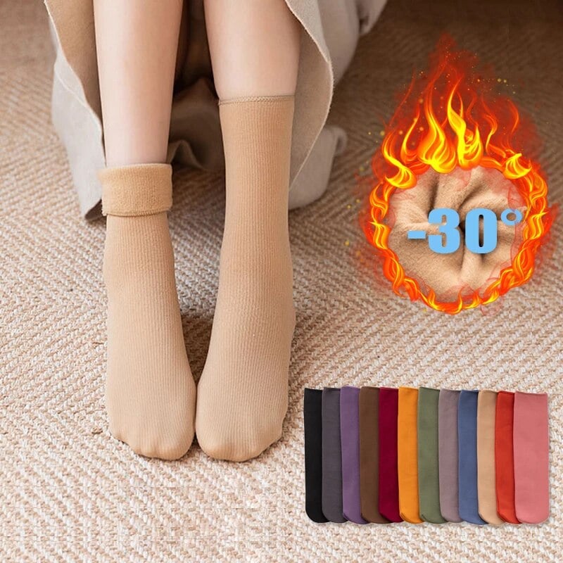 š¼BUY 5 GET 5 FREEš¼2026 NEW Snugly Winter Thermal Socks