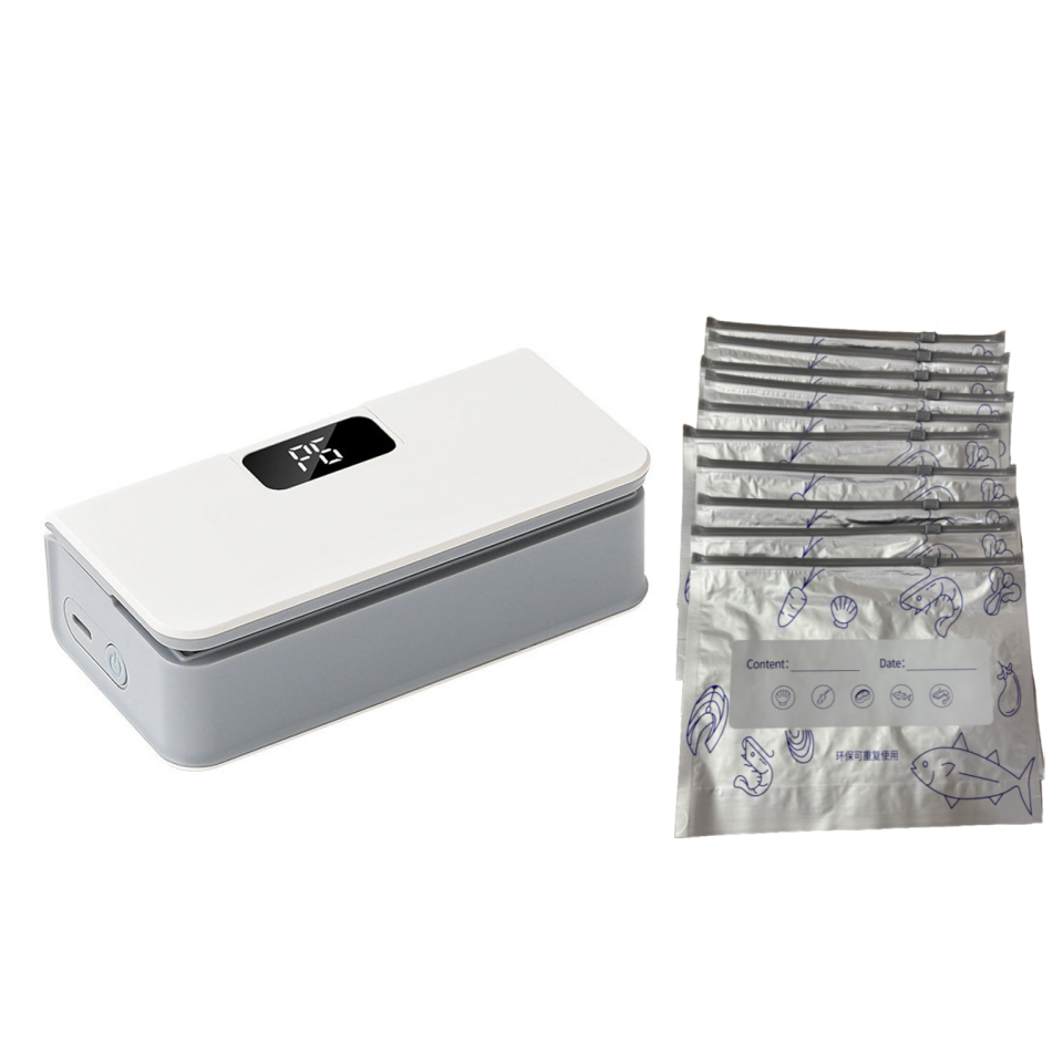 🔋 50% OFF NOW! 🔥 Rechargeable 2-in-1 Mini Bag Sealer with Cutter – USB-C, 6-Level Heat & Magnetic Design ✨