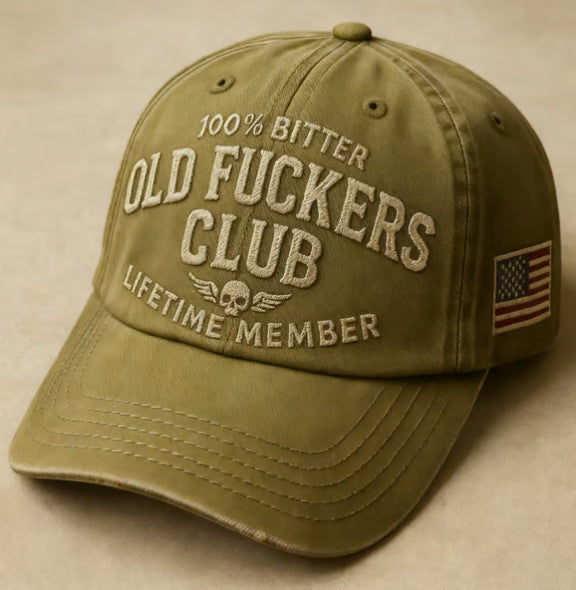 🎁LAST DAY SALE 49% OFF🔥Vintage Distressed "Old Club" Lifetime Member Cap