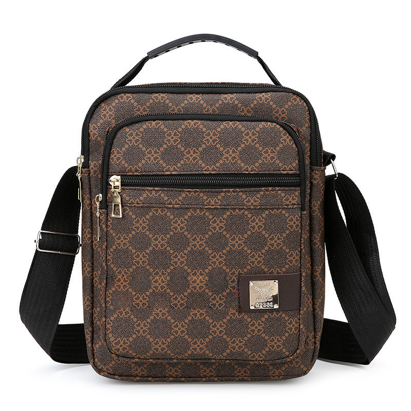 š More Storage, Less Bulk | Men's Multi-Pocket Crossbody Travel Bag