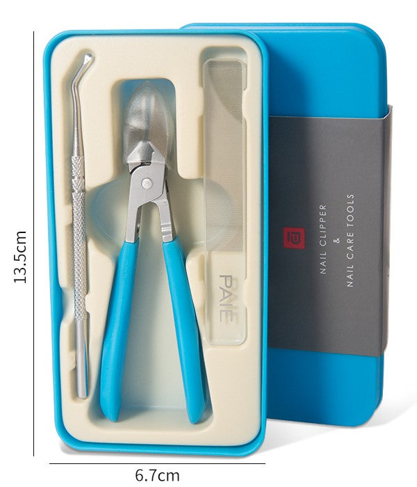 💅 50% OFF NOW! ✨ Anti-Splash 25° Slant Edge Nail Clipper 3-Piece Set – Precise Cut, Comfortable Grip & Safe Splash Guard ✂️