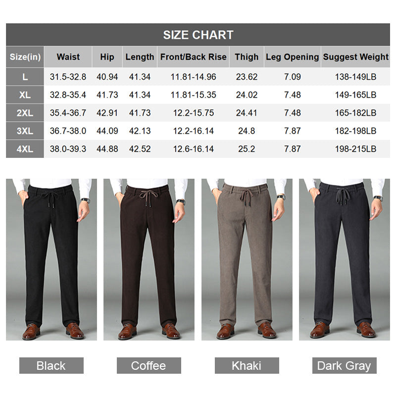 š„2025 Hot Saleš„ Nice Gift! Men's Thickened Elastic Waist Corduroy Pants