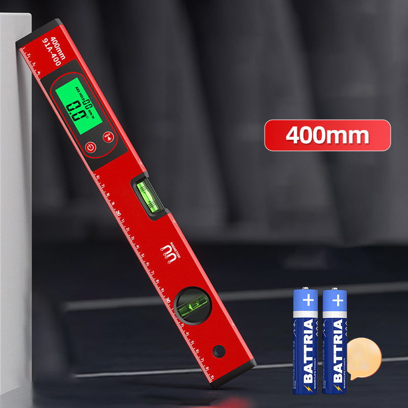 📏 Multi-Function Magnetic Level with LCD Digital Display – High Precision for Construction & DIY ⚡