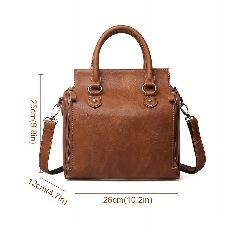 Vegan Leather Crossbody Bag for Women