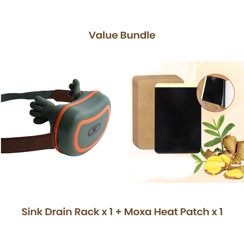 4D Wearable Neck and Shoulder Massager with Heat🔥 Enjoy a massage, burn fat, and relieve neck pain and tension ✨