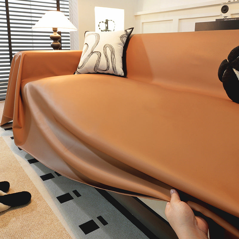 ✨Faux Leather Non-Slip Sofa Cover