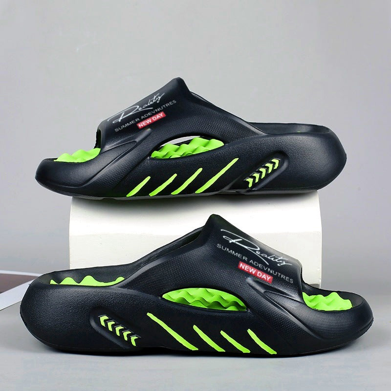 ๐๐๏ธNon-Slip Thick Sole Cloud Slides for Men