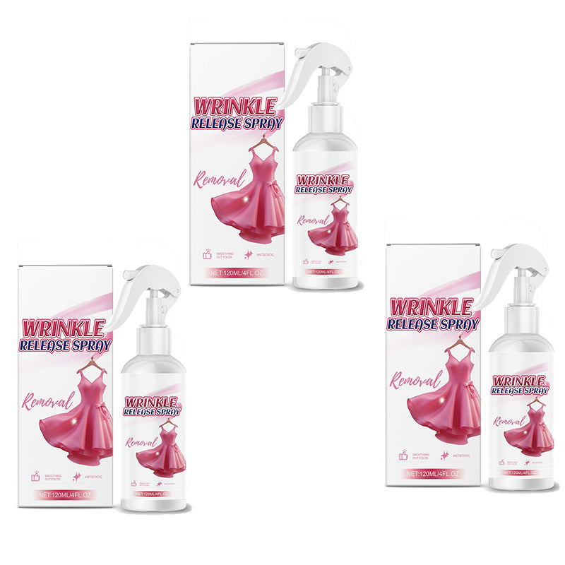 ⏰🔥LIMITED-TIME OFFER! ⚡ Instant Static Guard & Wrinkle Release Spray – Smooth, Fresh & Ready to Wear ✨