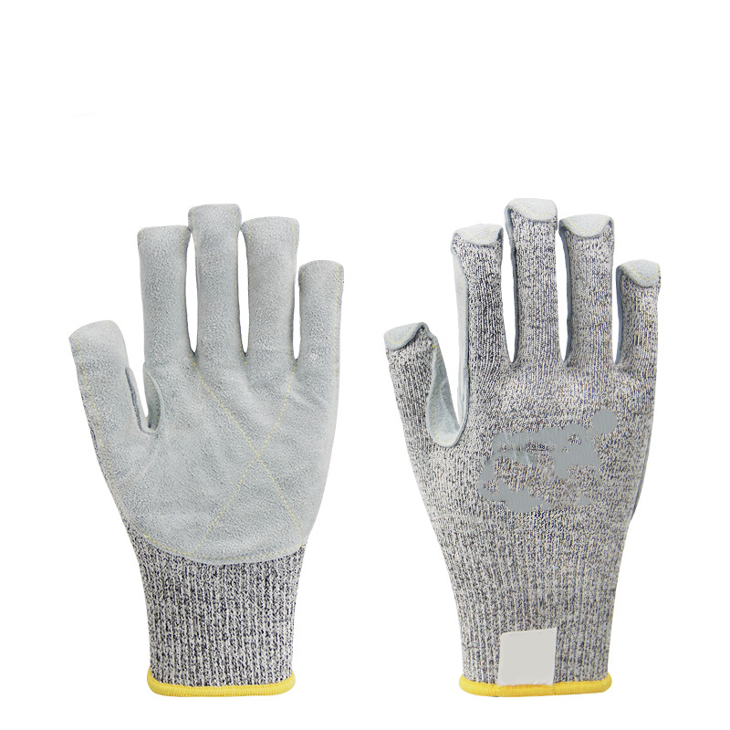 ✋ Level 5 Cut Resistant Safety Gloves – Puncture Proof, Breathable, Touchscreen Compatible. Great for Gardening, Glass Handling & Carpentry 🪴🔧