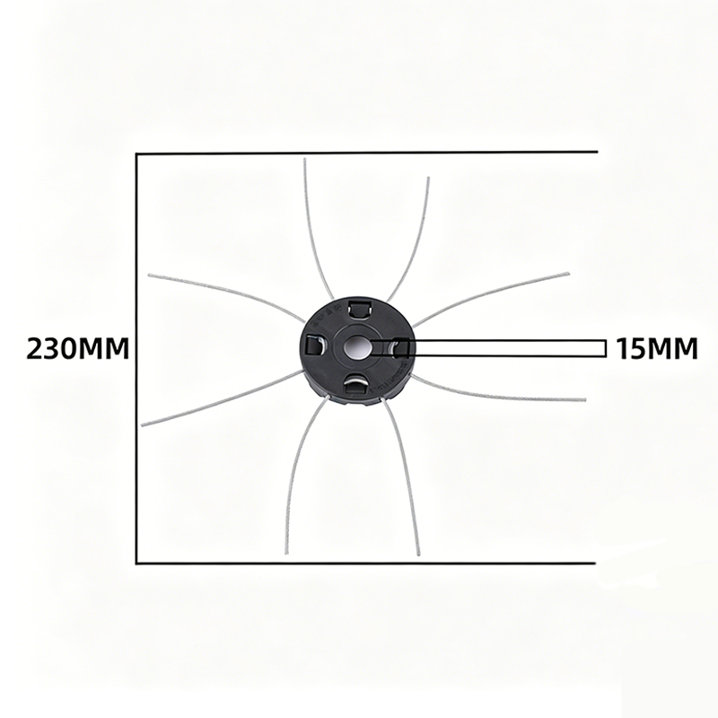⏰🔥LIMITED TIME 50% OFF! ⚡Heavy-Duty Steel Wire Weed Eater Head