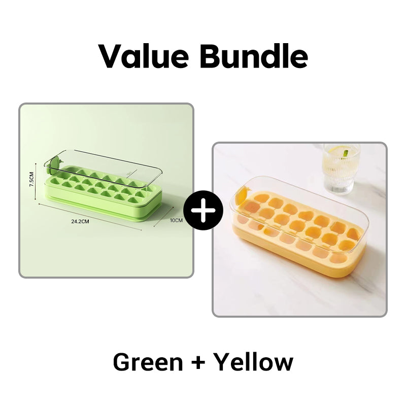 Food-Grade Press-Type Ice Cube Tray