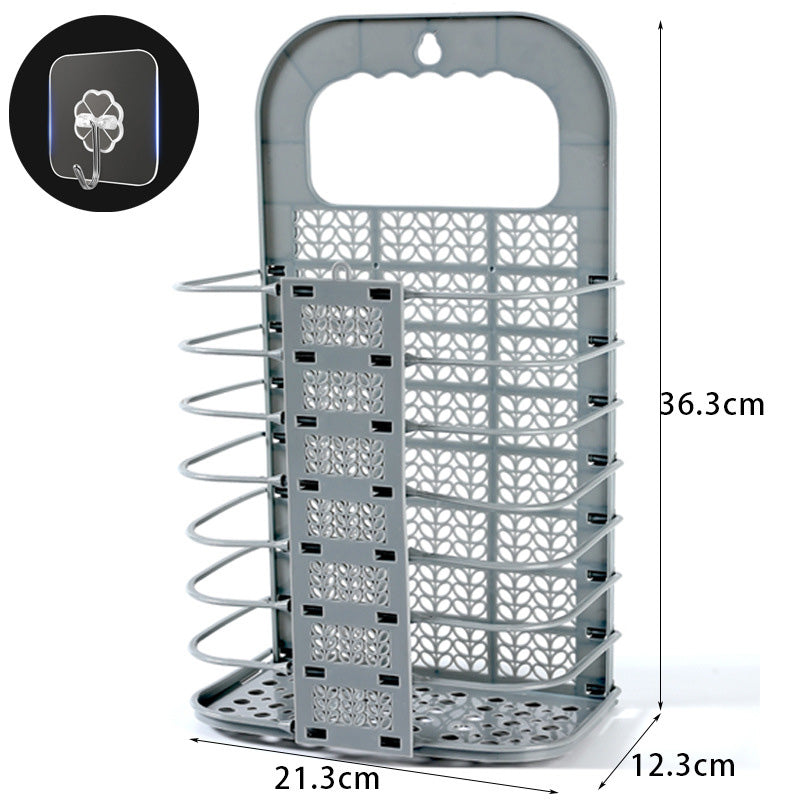 Foldable Wall-Mounted Laundry Basket