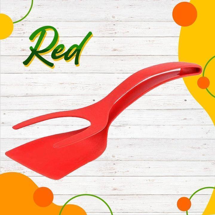 š³ 50% OFF NOW!š„© 2-in-1 Spatula Clip ā Heat-Resistant Silicone & Non-Slip Handle ā Kitchen Cooking Essential š„