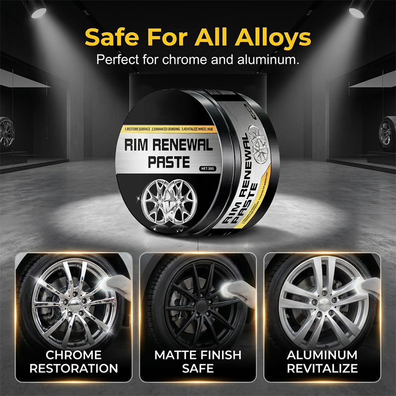 ๐ BUY 1 GET 1 FREE! ๐50K+ SOLD!โจโจ All-in-One Wheel Restoration Paste โ Scratch Removal, Molecular Bonding, Safe for All Alloys ๐