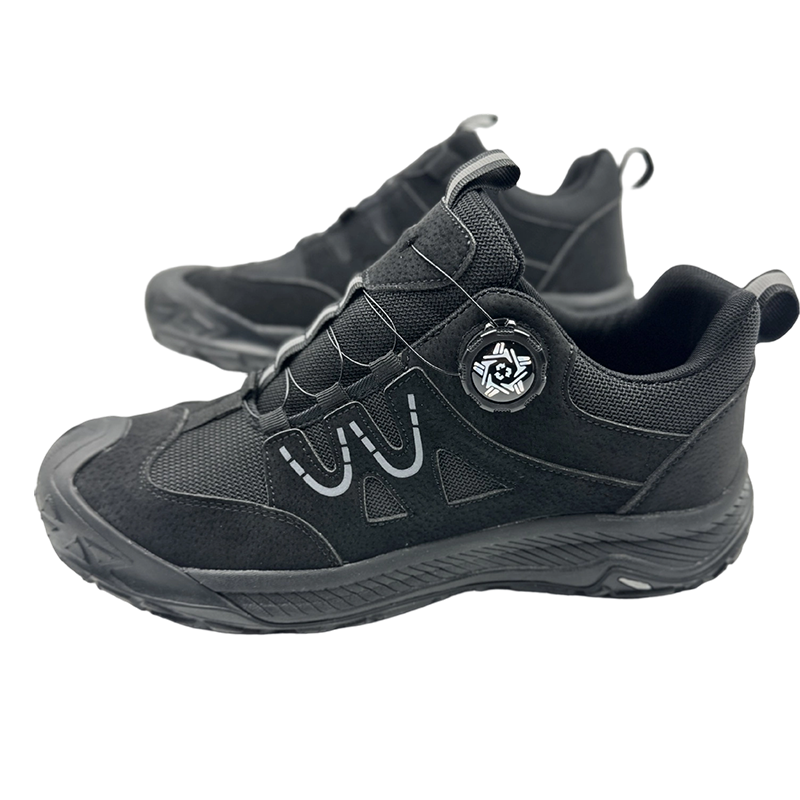 Men's Steel Toe Safety Shoes with Rotary Lacing System