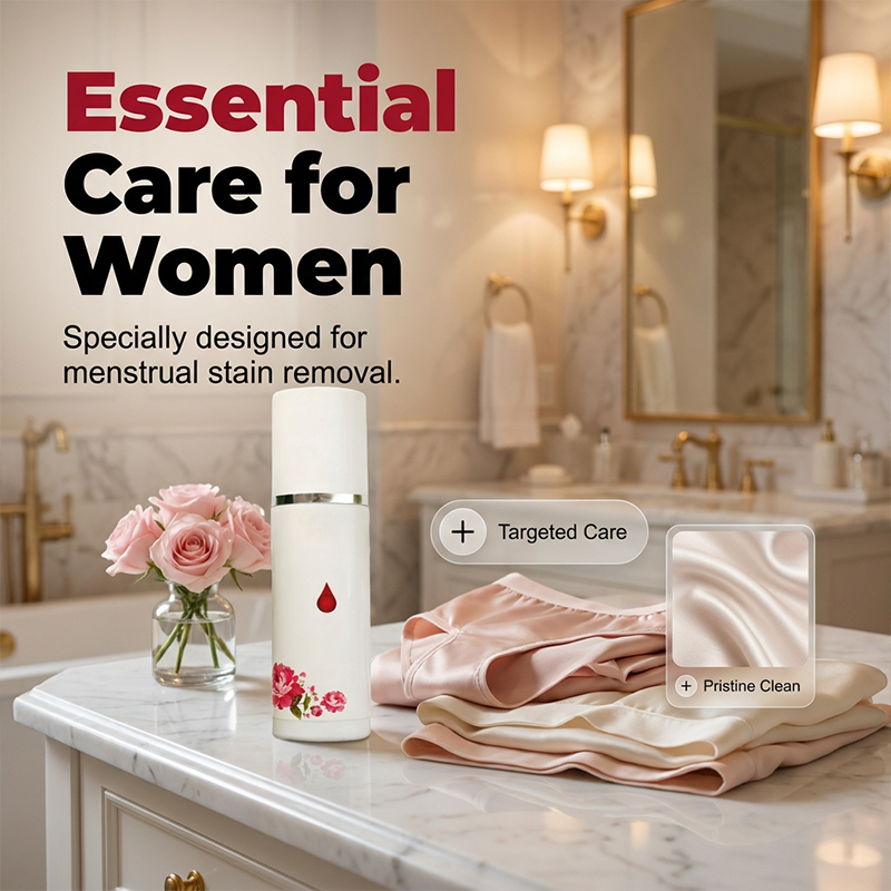 🔥Limited-Time Offer ✨️Buy 2 Get 1 Free! 👱♀️🩸 Quick Blood Stain Remover—Powerful Protease