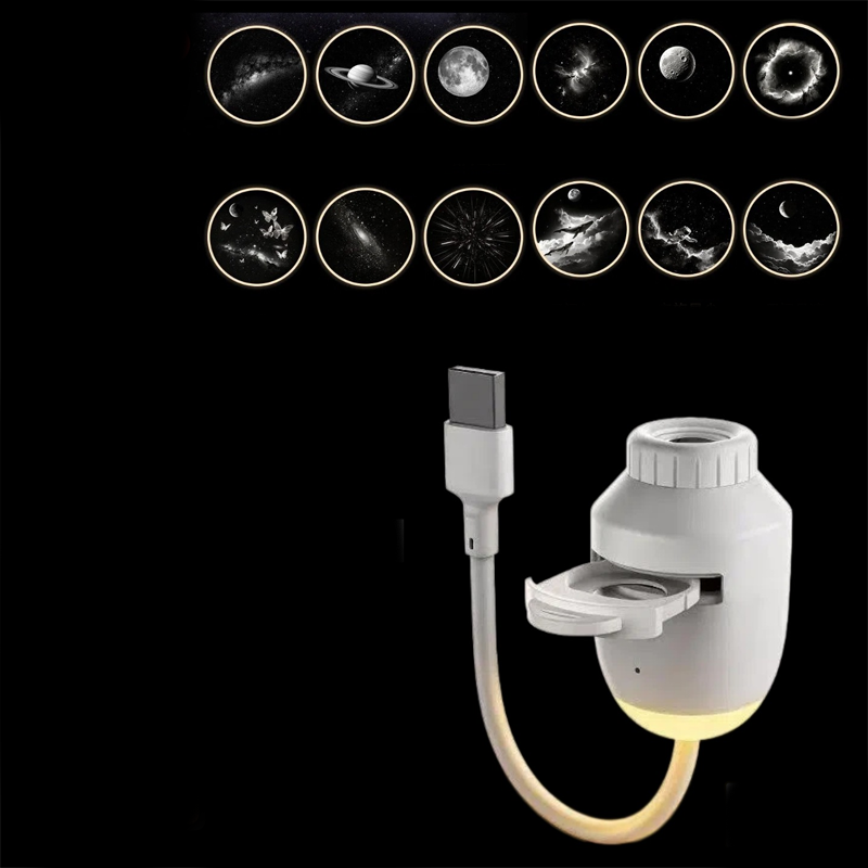 USB Star Projector Night Light