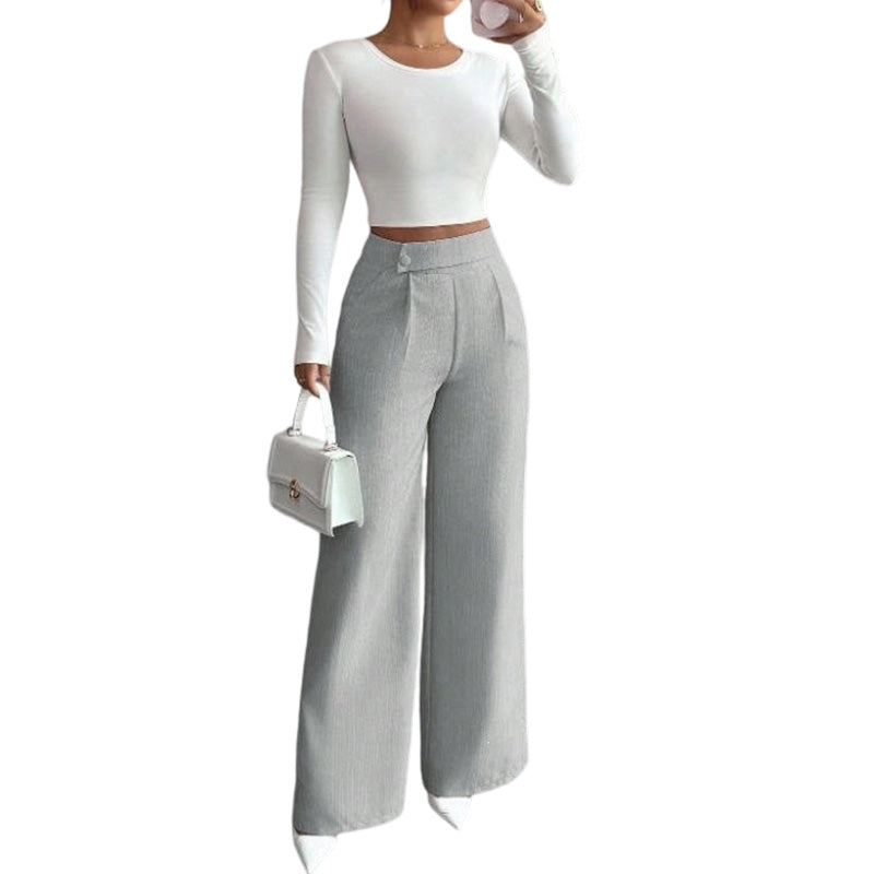 ✨New Arrivals & Special Offers-Women's Elegant High Waist Wide Leg Pants