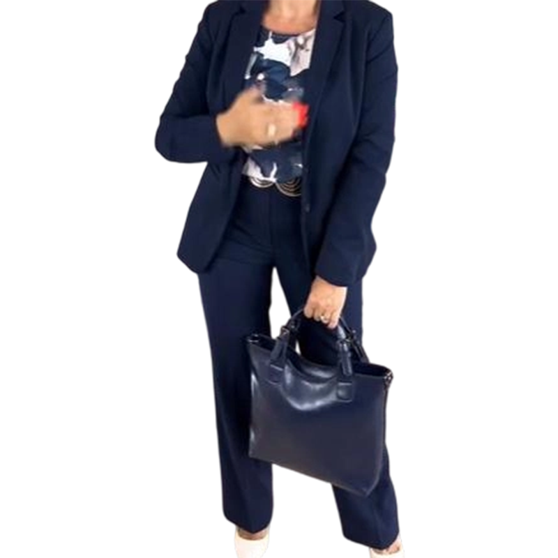 🌸Hot Sale 50% OFF💖Women's 3-Piece Suit Set Blazer Top & Pants