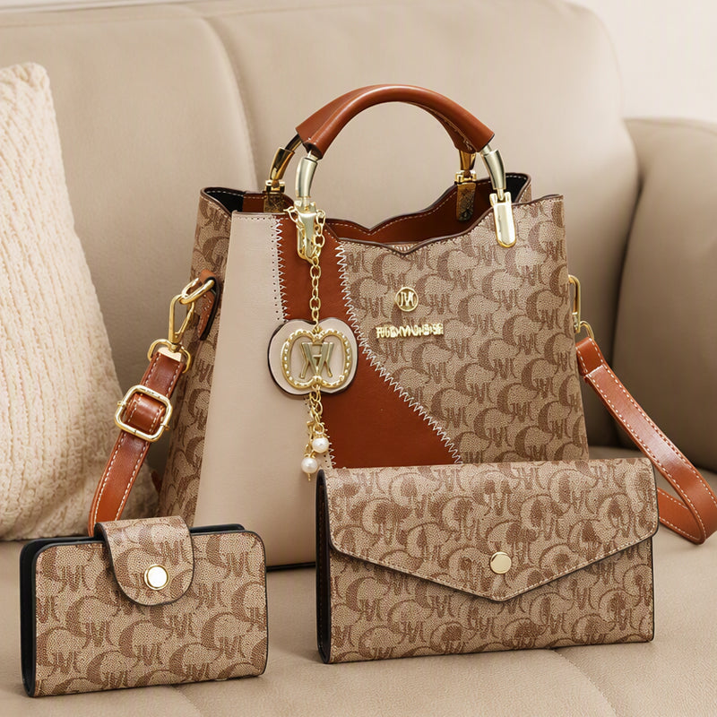 Stylish Printed Bucket Bag