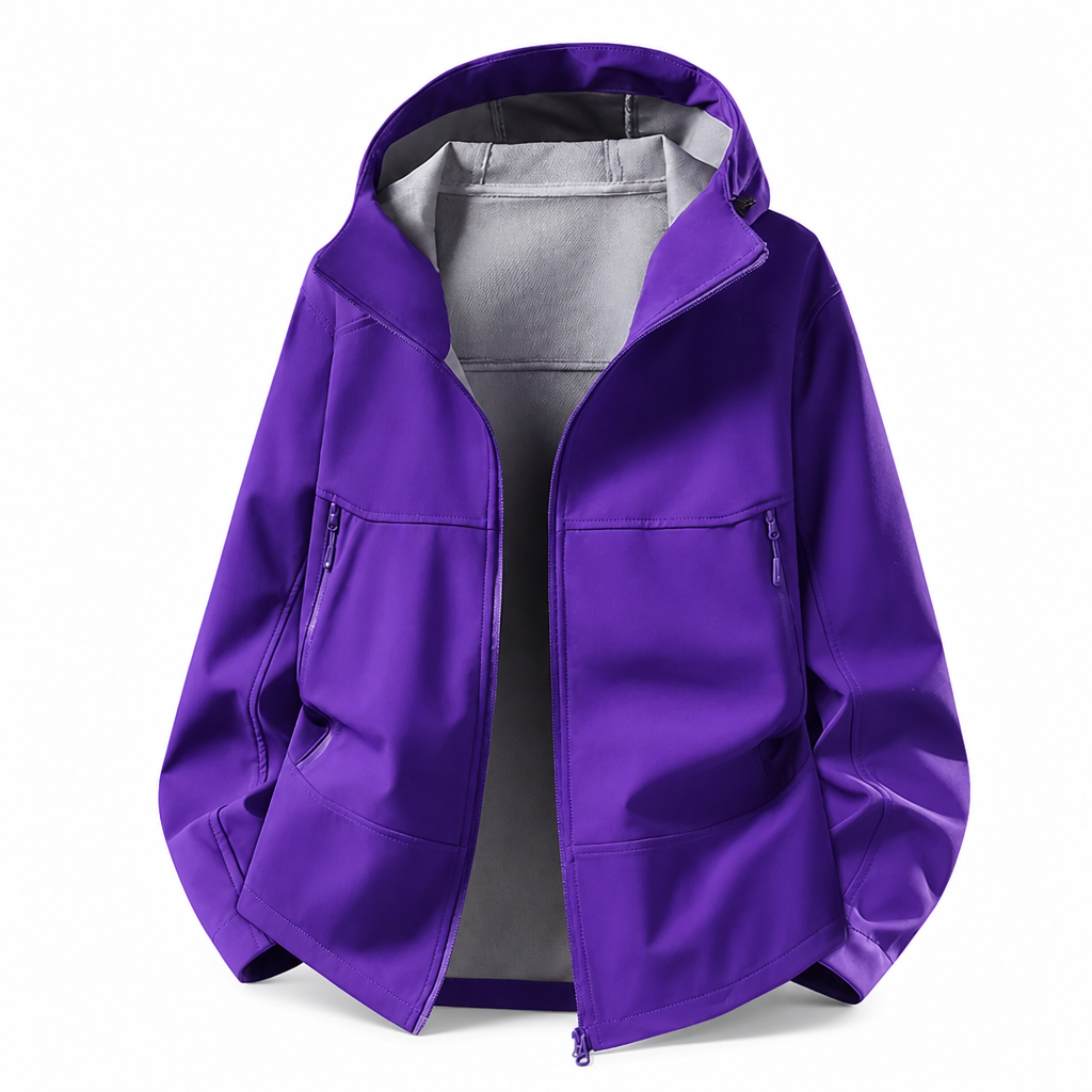 🌧️ Weather-Ready Protection, Easy Movement | Unisex Hooded Softshell Jacket ⚡ Free Shipping