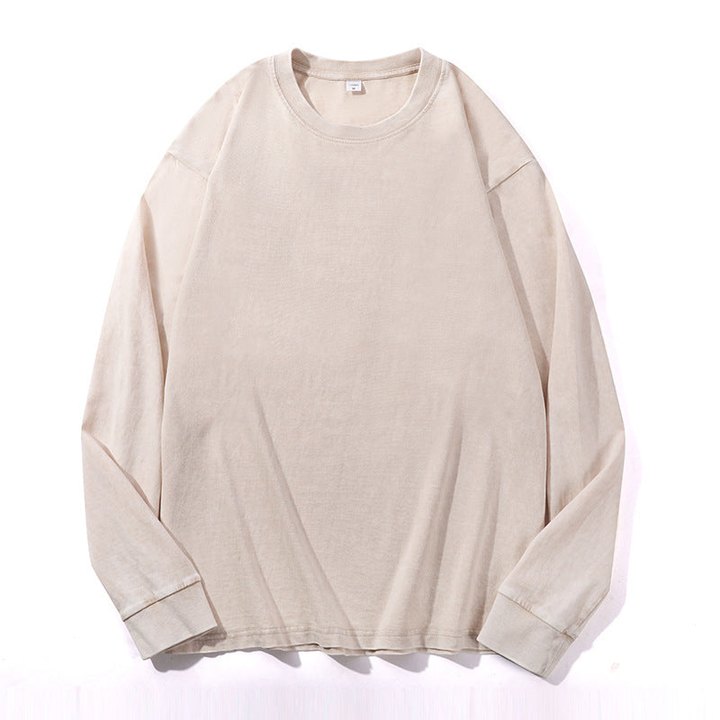 Vintage Washed Long Sleeve T-Shirt🧥