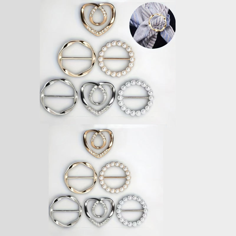 Elegant Metal Shirt Corner Buckle