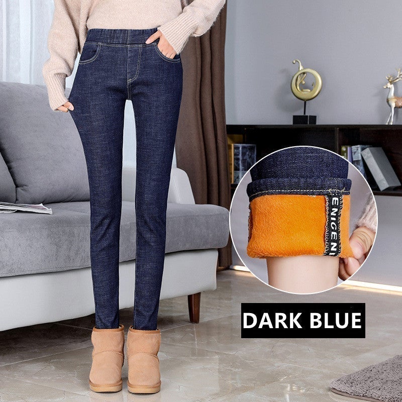 Winter Hot Sale - Thermal Fleece Denim Jeans(BUY 1 GET 1 FREE)