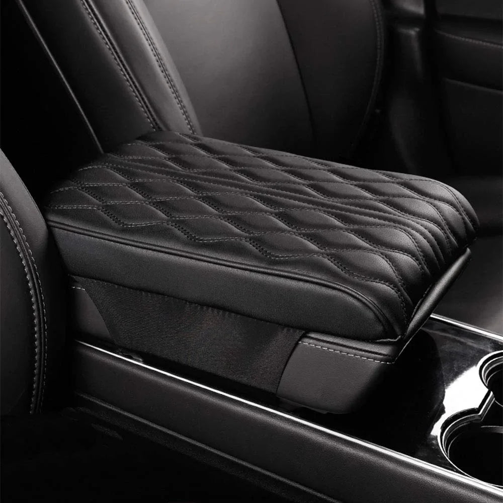 Leather Car Armrest Box Pad（Universal style） – sowhathow
