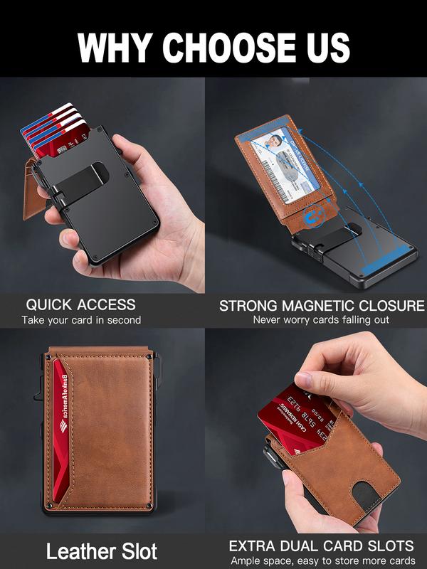 🔥🎁New Arrival: 50% OFF – Slim Men's Wallet with RFID