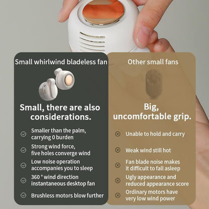 ❄️50% OFF!💨360° Rotatable Portable Mini Clip-on Fan