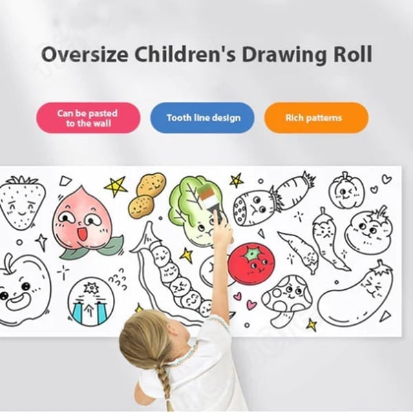 🥳2026 HOT SALE🎁Children's Fun and Educational Drawing Roll