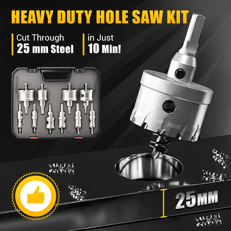 ⚙️Carbide-Tipped Hole Cutter for Metal