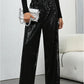 🎅Women's Sequin Sparkle Wide Leg Pants with Elastic Waistband