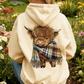 🐮 51% OFF!!🎁Cute Highland Cow Cozy Fleece-Lined Hooded Sweatshirt