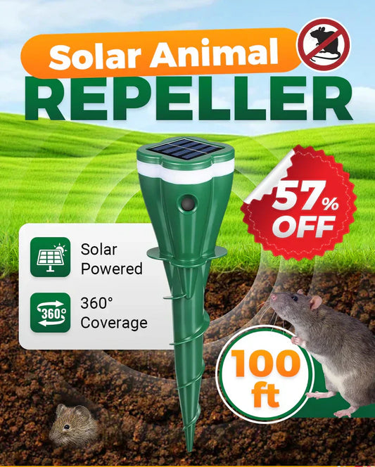 Hot Sale 57% OFF☘️Solar Powered Waterproof Animal Repellent