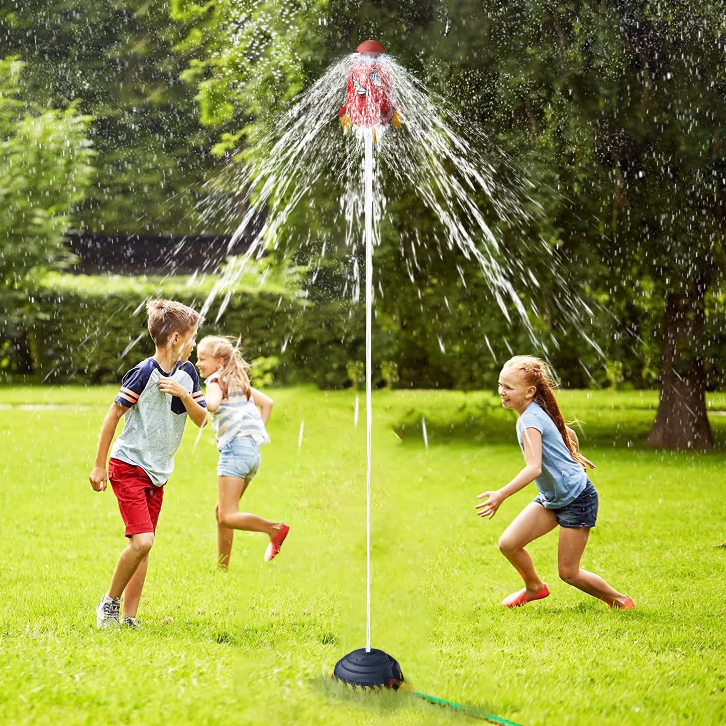 🎁2026 Hottest Rocket Sprinkler – Ultimate Summer Water Toy for Kids!