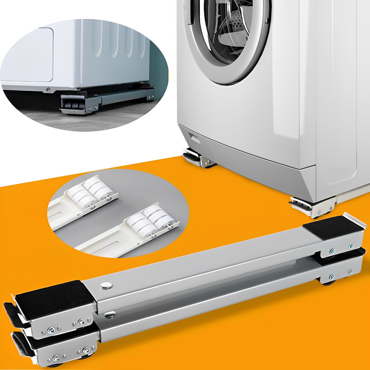🛠️ LIMITED-TIME 50% OFF! ⚙️ Easy Moveable Roller Bracket – Portable, Floor Protector, 300kg Load ✨