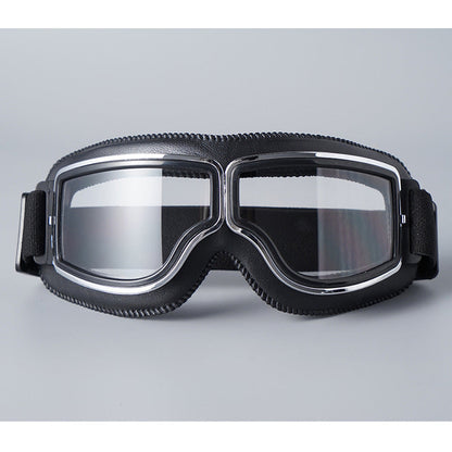 🏍️ 50% off! Vintage motorcycle goggles—with UV protection, anti-fog features, and an adjustable head strap!