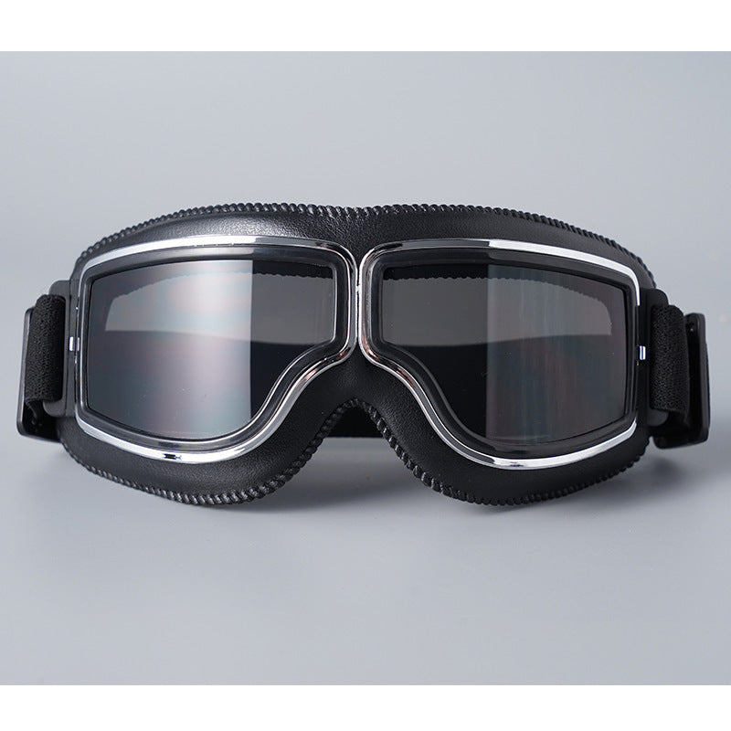 🏍️ 50% off! Vintage motorcycle goggles—with UV protection, anti-fog features, and an adjustable head strap!