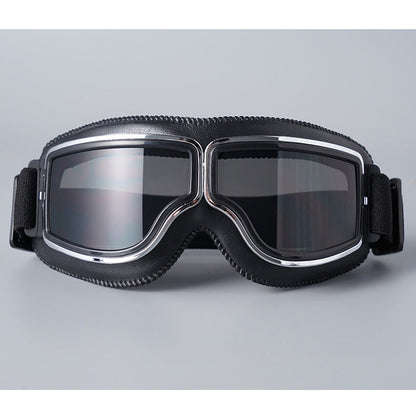 🏍️ 50% off! Vintage motorcycle goggles—with UV protection, anti-fog features, and an adjustable head strap!