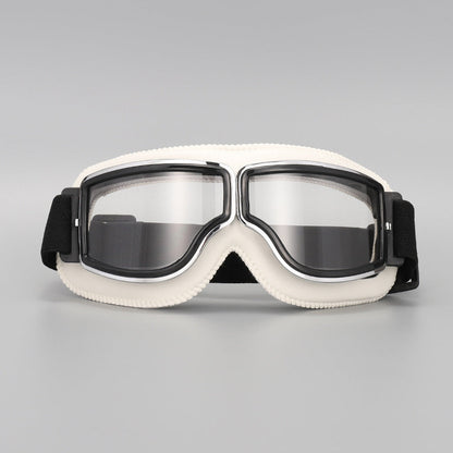 🏍️ 50% off! Vintage motorcycle goggles—with UV protection, anti-fog features, and an adjustable head strap!