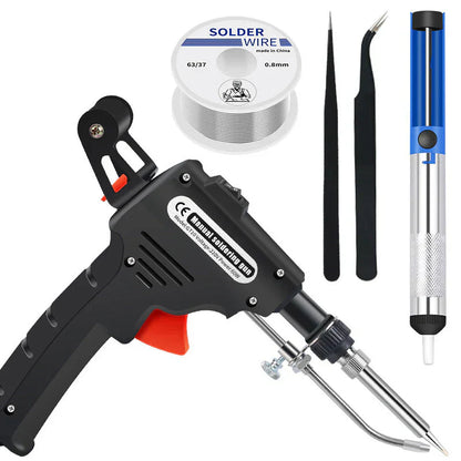 🔥Soldering Iron Kit Corded Solder Iron Internal Heat Electric Welding Tool with Welding Wire for Circuit Board Computer Electronic Repair