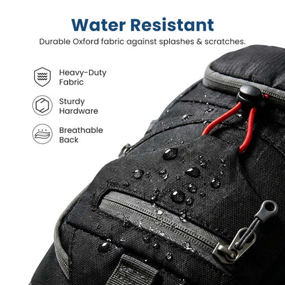 🎒 50% OFF NOW! 💧Unisex Outdoor Sling Crossbody Bag – Multi-Pocket, Water-Resistant, Breathable Back 🌦️