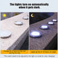 🔥Stainless steel solar-powered ground light with 8 LED bulbs