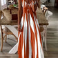 LUNE Printed Maxi Cami Dress