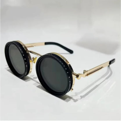 🕶️ 50% OFF NOW! 🌞 Adjustable Tint Polarized Round Sunglasses – UV400 Protection, Lightweight & Scratch-Resistant ✨