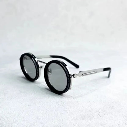 🕶️ 50% OFF NOW! 🌞 Adjustable Tint Polarized Round Sunglasses – UV400 Protection, Lightweight & Scratch-Resistant ✨