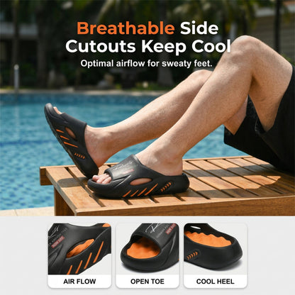 🌞🏖️Non-Slip Thick Sole Cloud Slides for Men